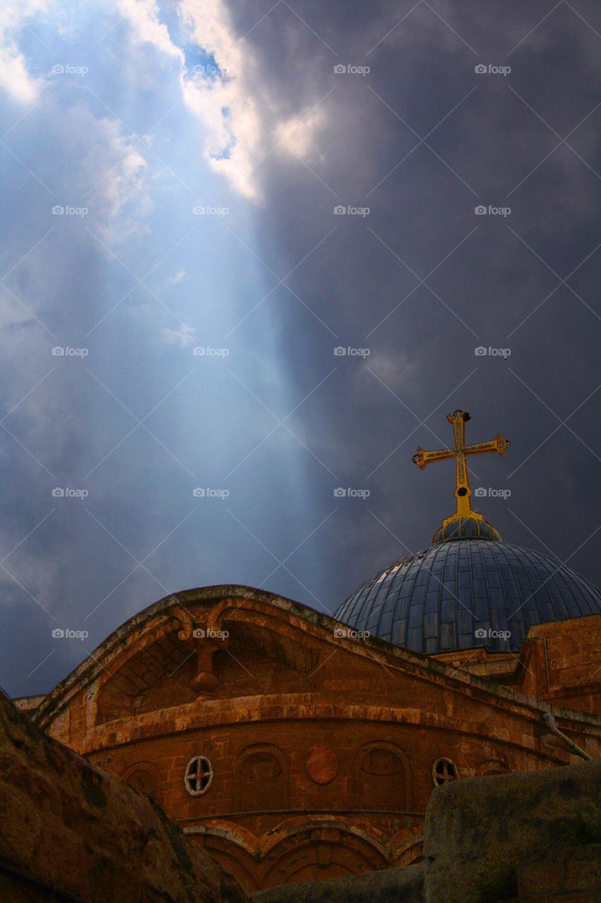 sky clouds church jesus by mayak
