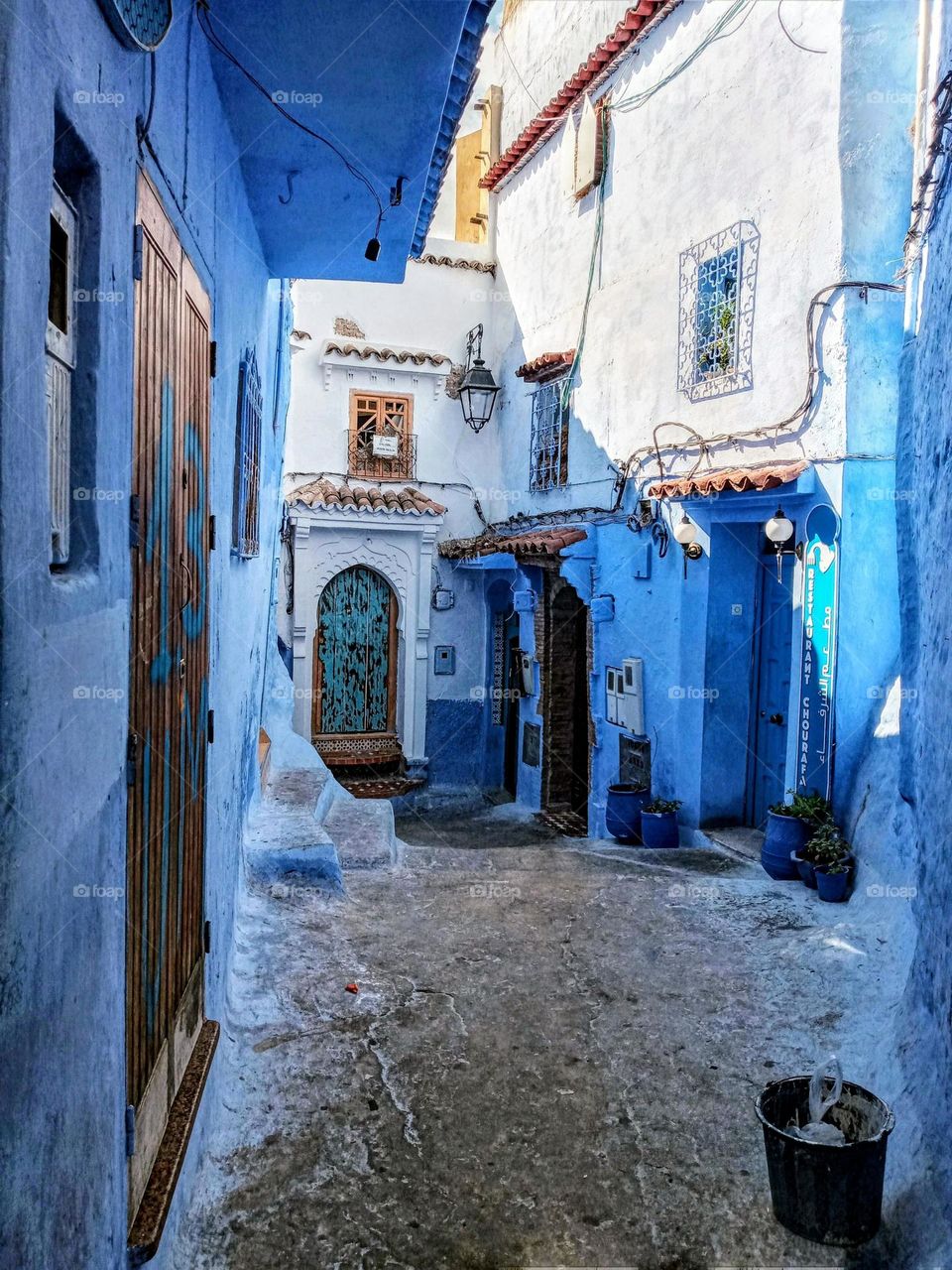 ancien house's in chefchaouen city of morroco