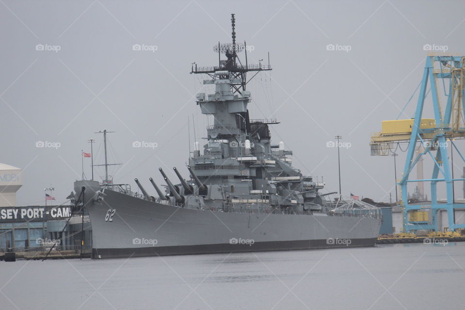 Navy Destroyer ship in Philadelphia