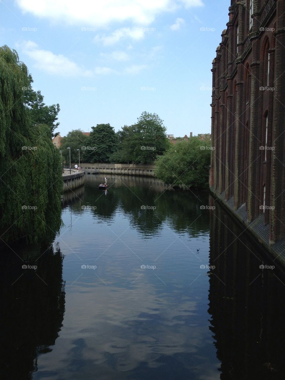 Punting in Norwich