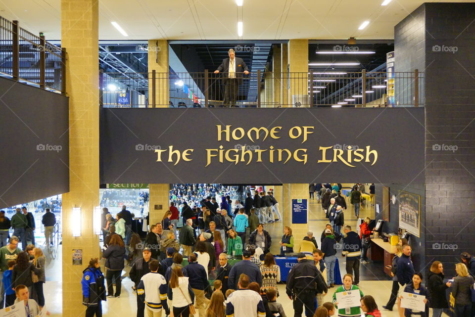 home of the fighting Irish
