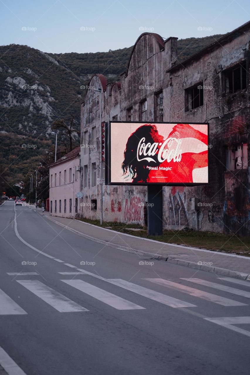 Coca Cola advertising