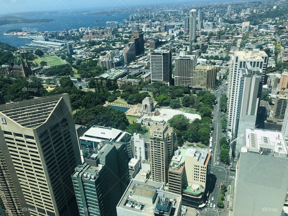 Nice cityscape CBD view 