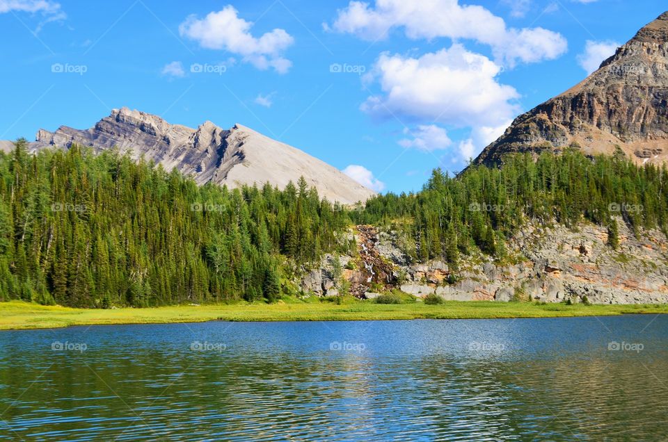 Lake Gog at Mount assiniboine