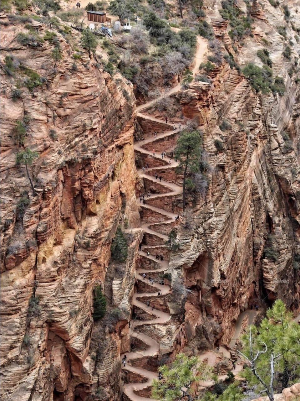 Hiking Trails, Zion National Park , Utah