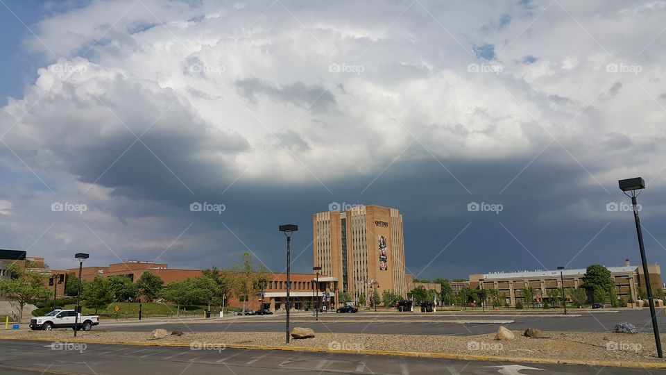 Clouds at Kent State