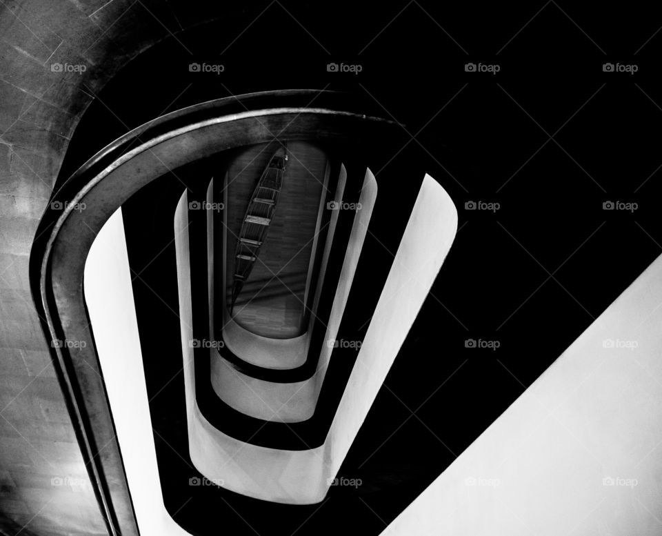 B&W stairs