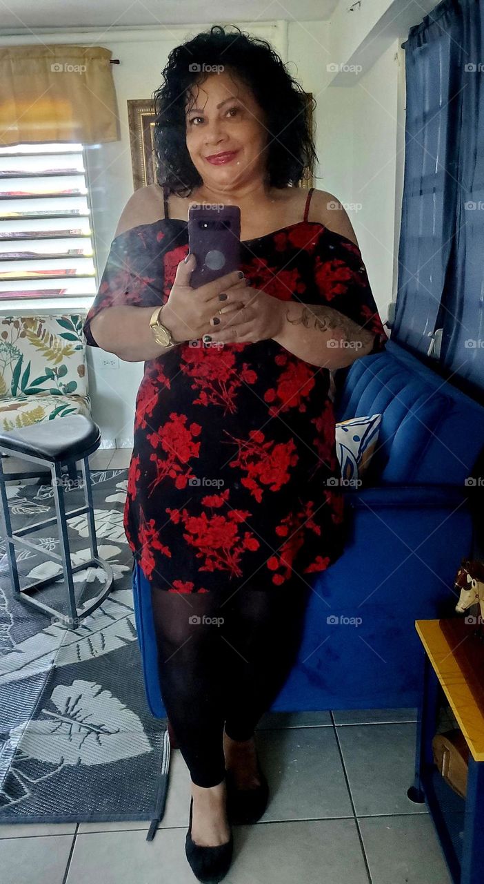 My selfie showing tattoo