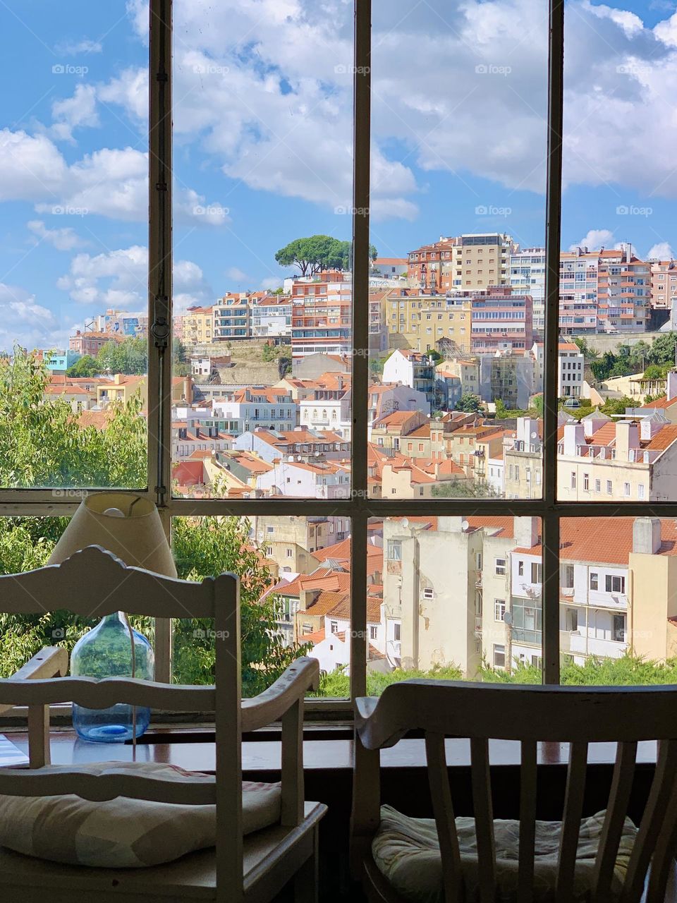 Living room with a view