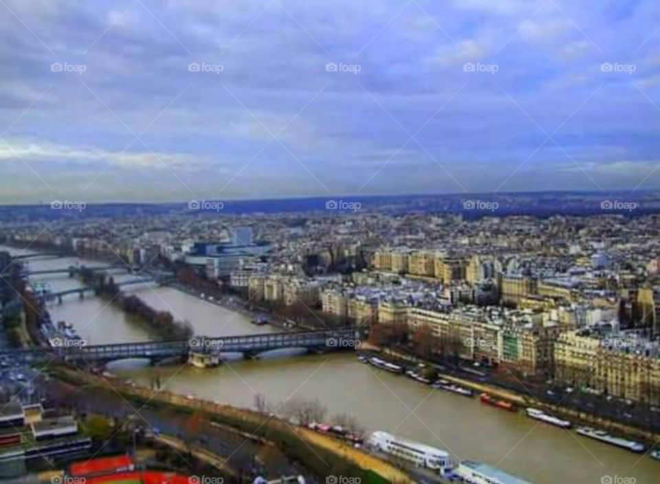 Amazing view of Paris