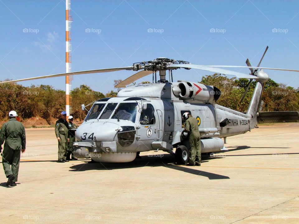 helicóptero da Marinha do Brasil