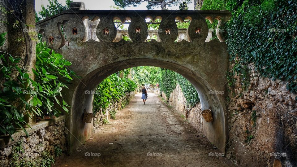 A walk in the Garden Ravello