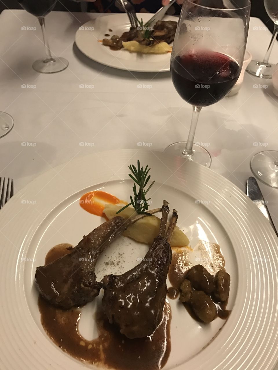 Lamb dinner at Mercure's Punta Cana