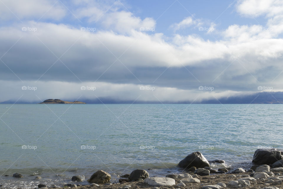 Argentinian Lake in El Calafate.