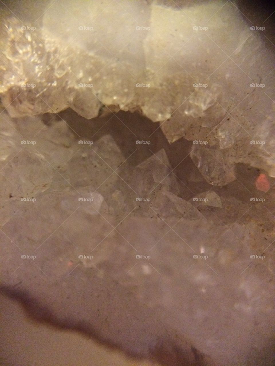 Natural rock crystal 