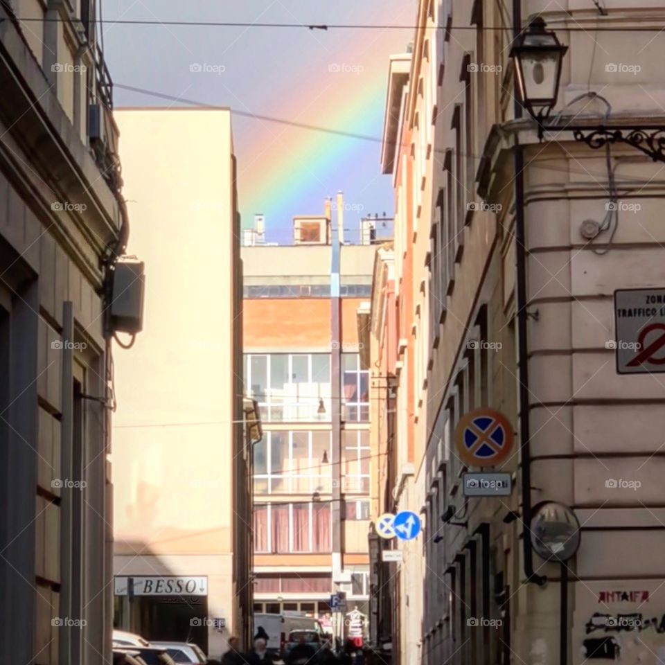 Somewhere over the rainbow
