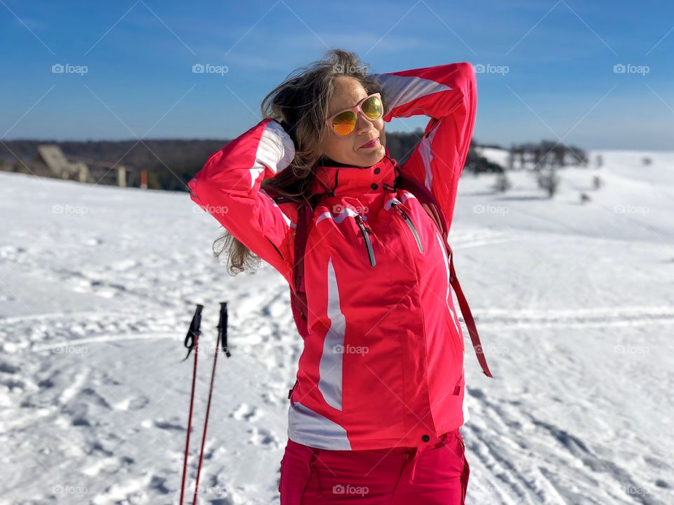 Skiing