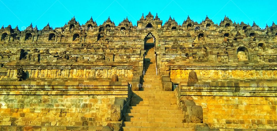 Borobudur temple in Yogyakarta