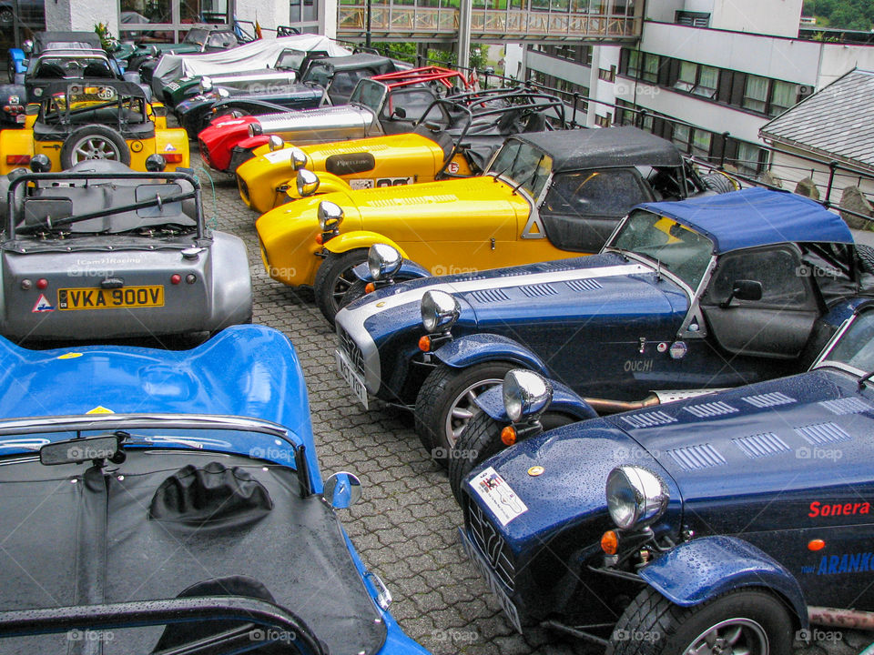 Caterham /Lotus 7owners meeting in Norway