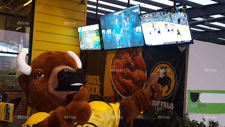 La botarga de Búfalo Wild Wings