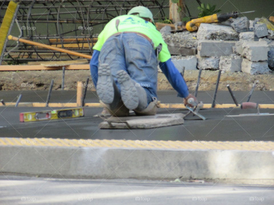 Construction, Concrete Finisher