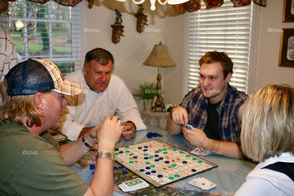 Family game night