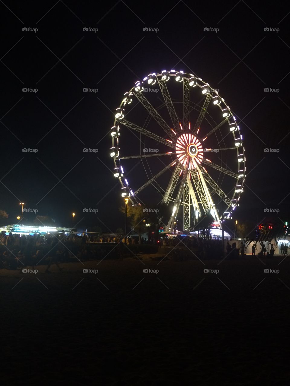 Festival, Ferris Wheel, Carousel, Light, Roll Along