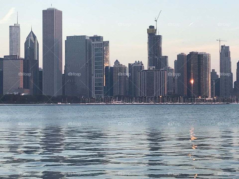 Chicago at Sunrise 