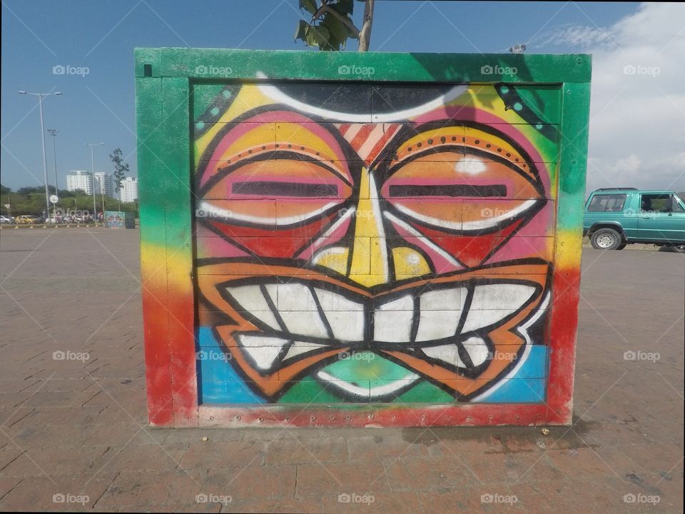 Street art, Colombia