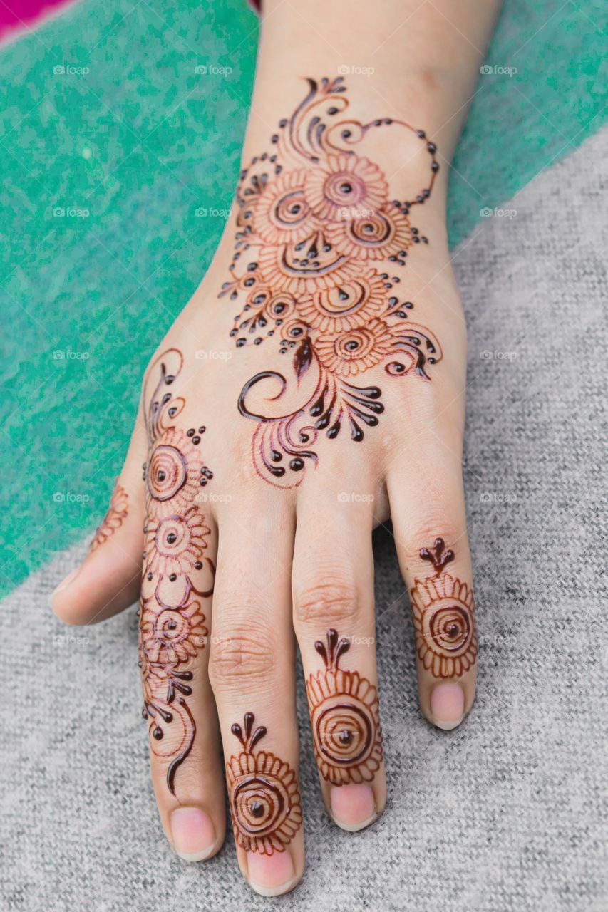 Mehndi design - photoshoot👌