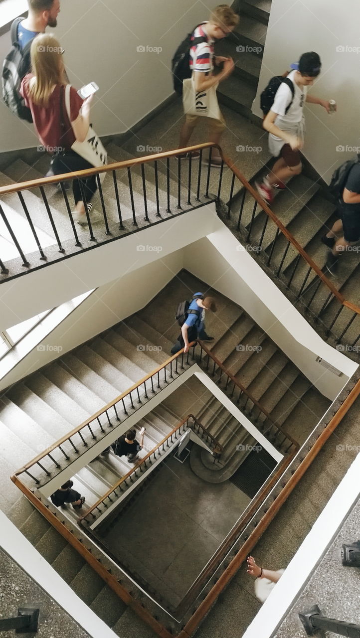 Spiral stairs