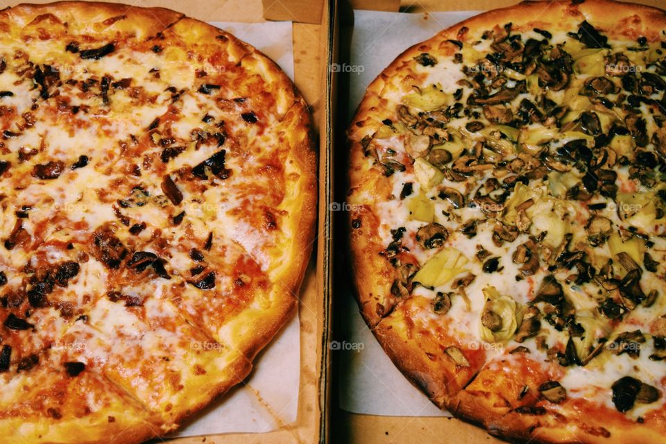 Pizza, Mozzarella, Crust, Cheese, Dough