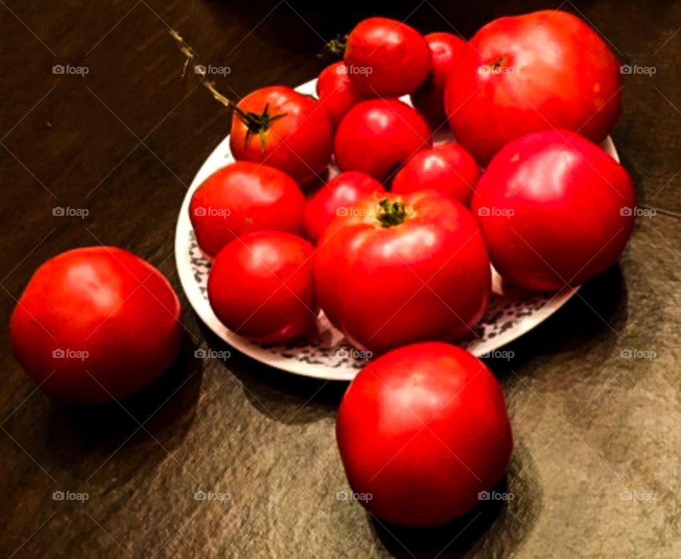 Fresh Tomato’s from the garden 
