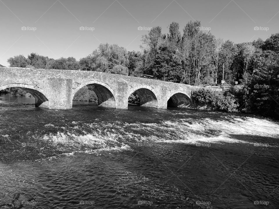 Lastly the black and white account of this amazing Bickleigh bridge. with wonderful eye catching arches.