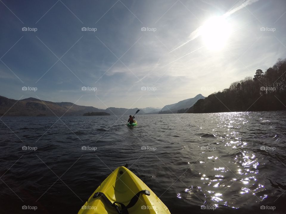 Kayaking - Lake District UK