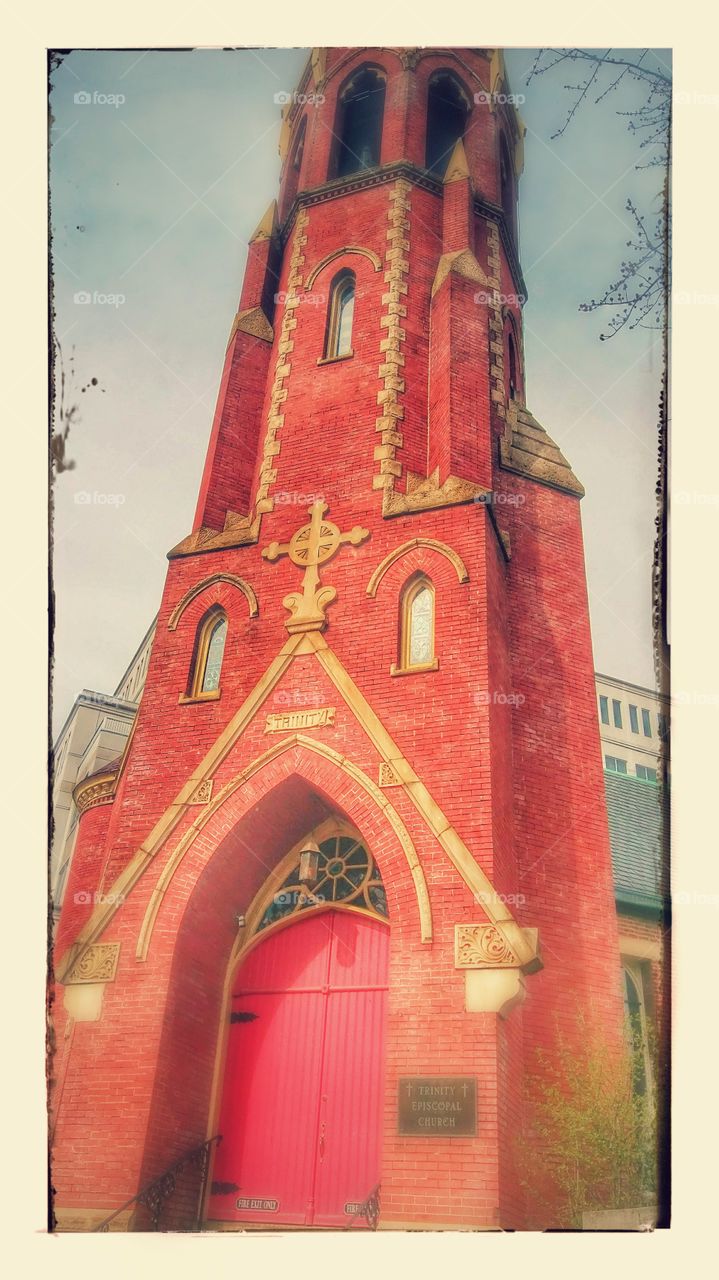 Red church