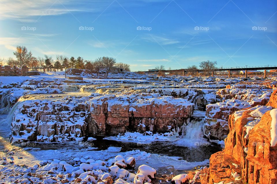 High angle view of nature