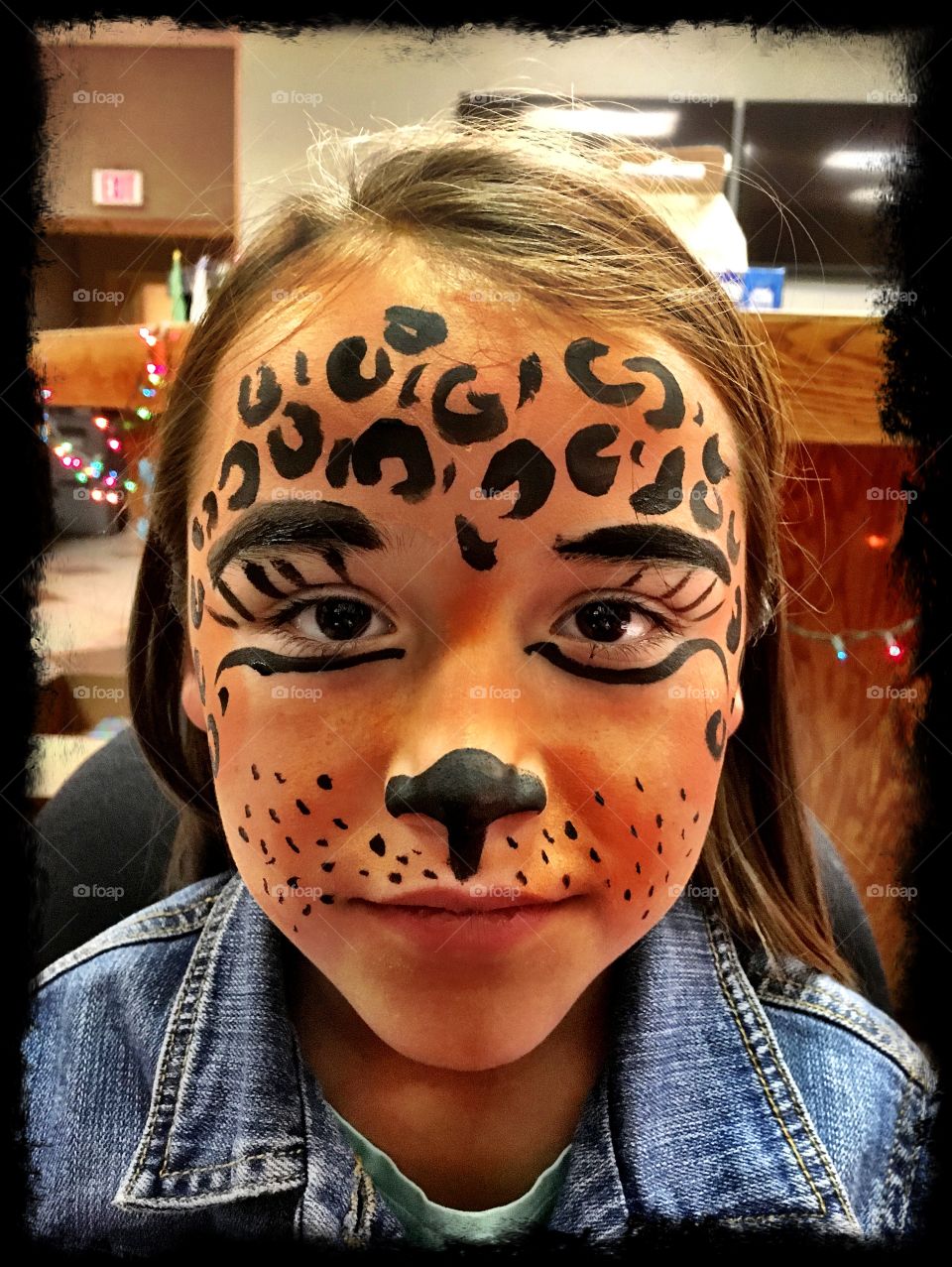 Cheetah Face Paint