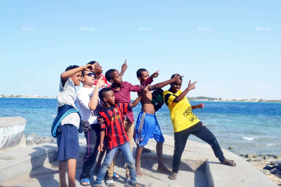 Cool gang on a summer heat!