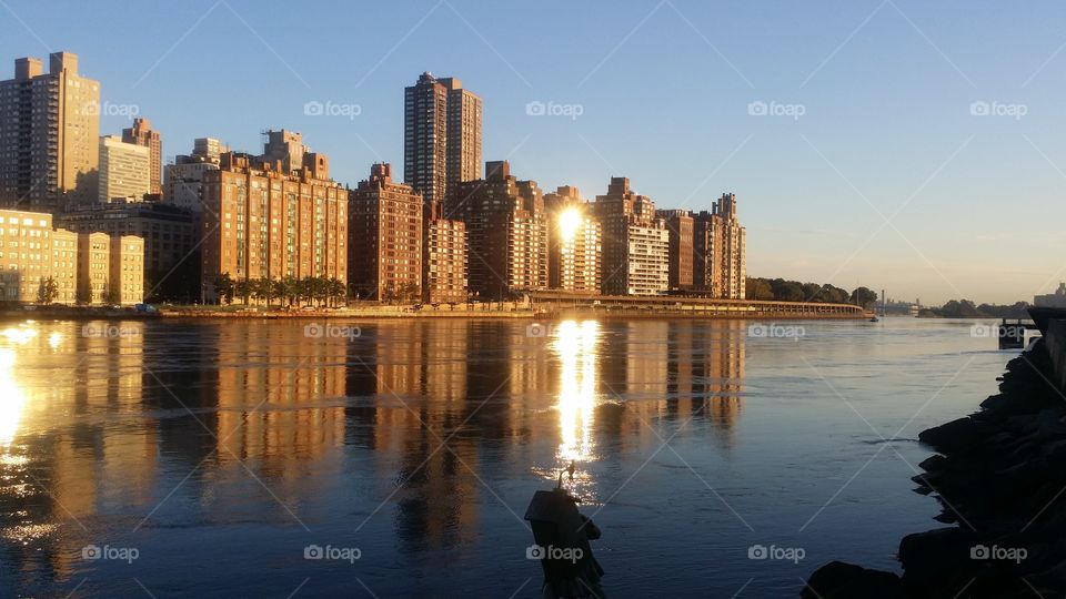 City, Architecture, Water, Skyline, Building