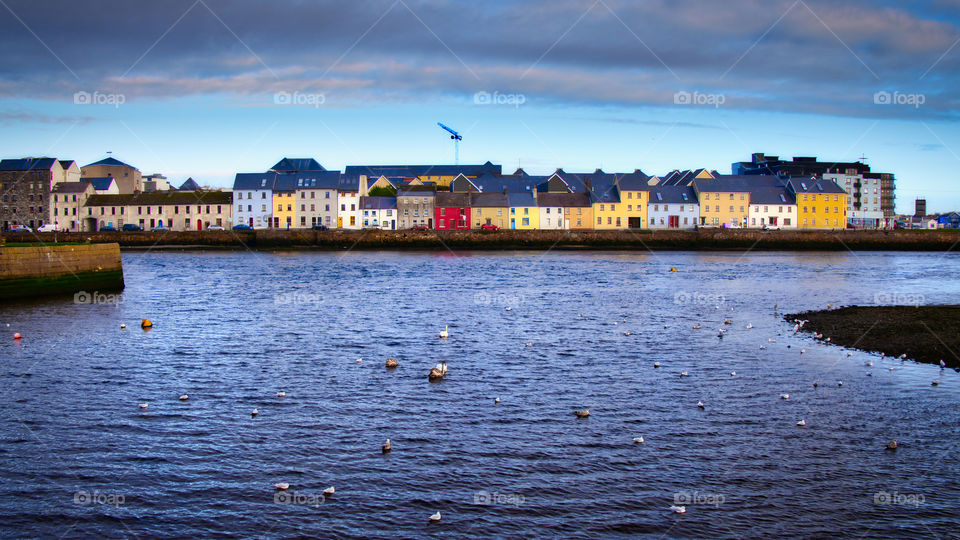 Galway city houses, Ireland