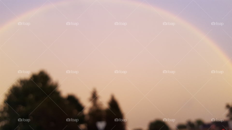 Partial rainbow