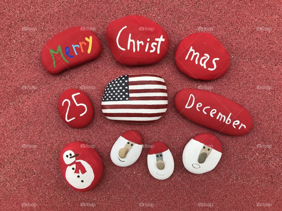 Merry Christmas Usa 