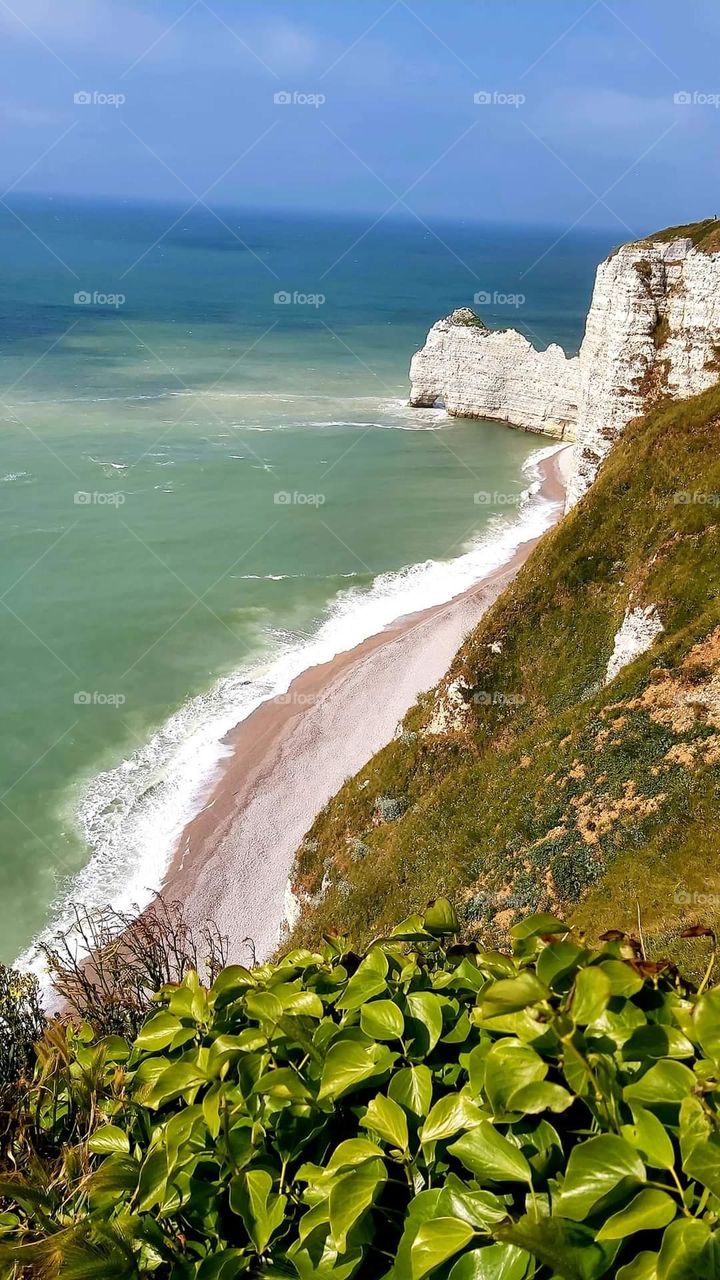 The north of France, Etretat