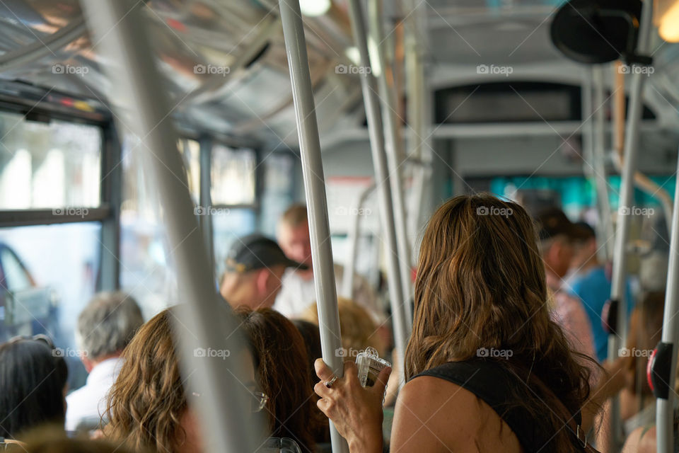 In the bus