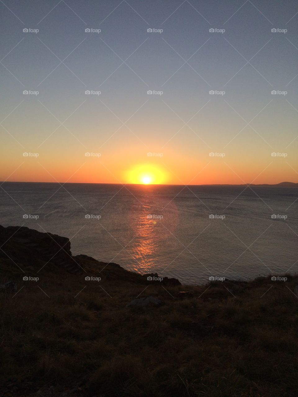 Sunset at Uruguay