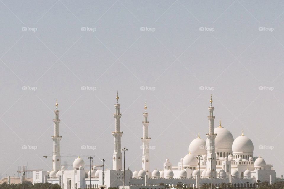 White mosque 
