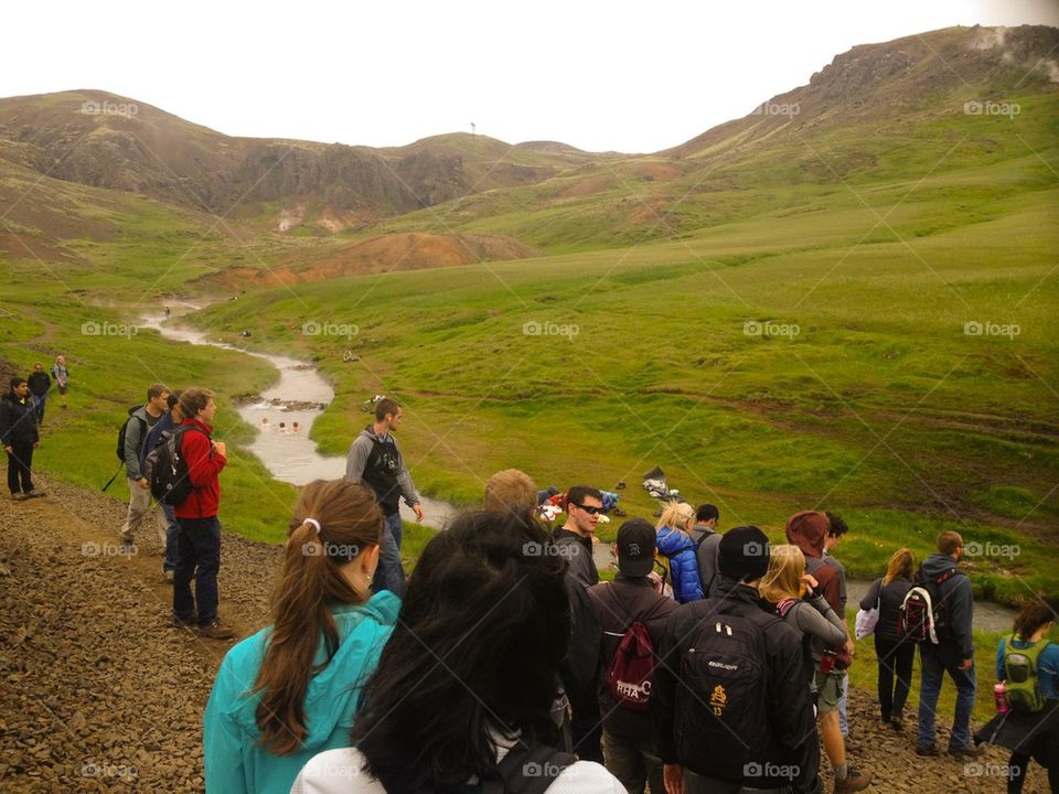 Spring hiking in Iceland