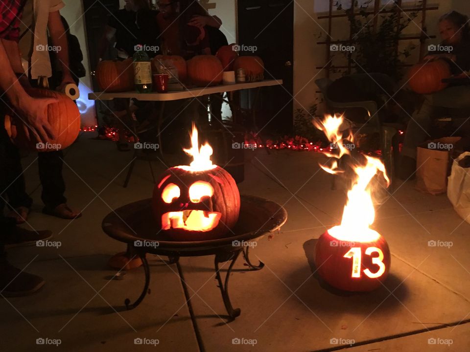 Superstitious pumpkins are scared of thirteen