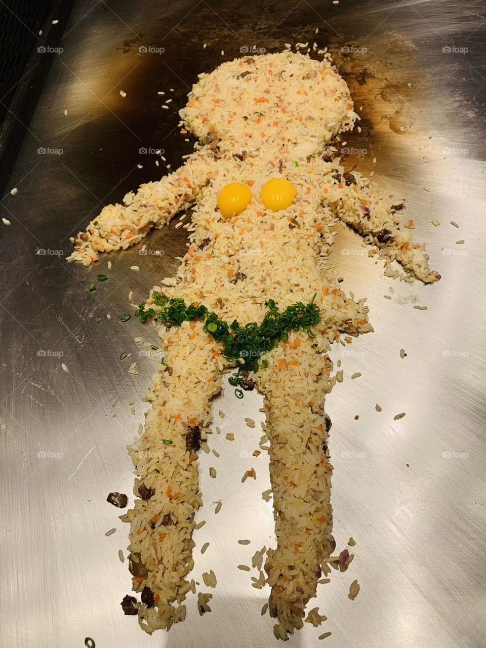 Man in Fry Rice